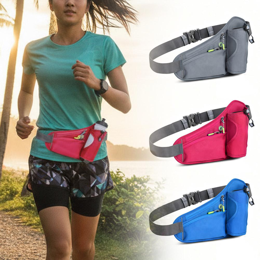 Running Belt - Su Şişesi Tutuculu Bel Çantası, Uzatma