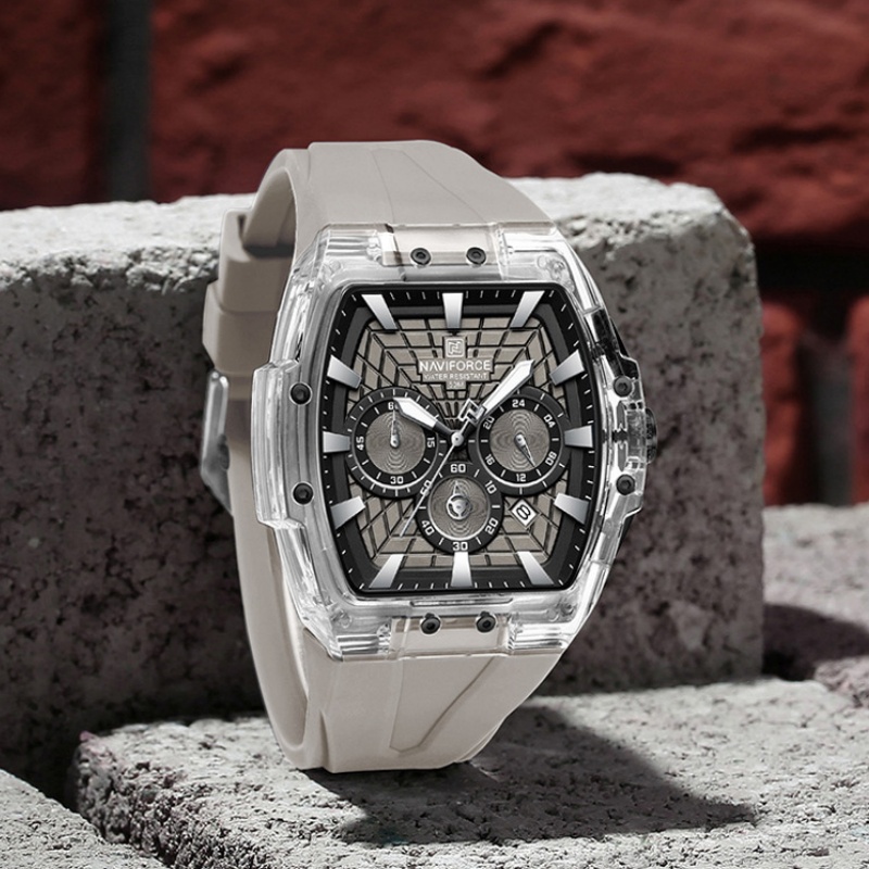 Running Watch - NF6113 NAVIFORCE Erkek Çok Fonksiyonlu Kronograf